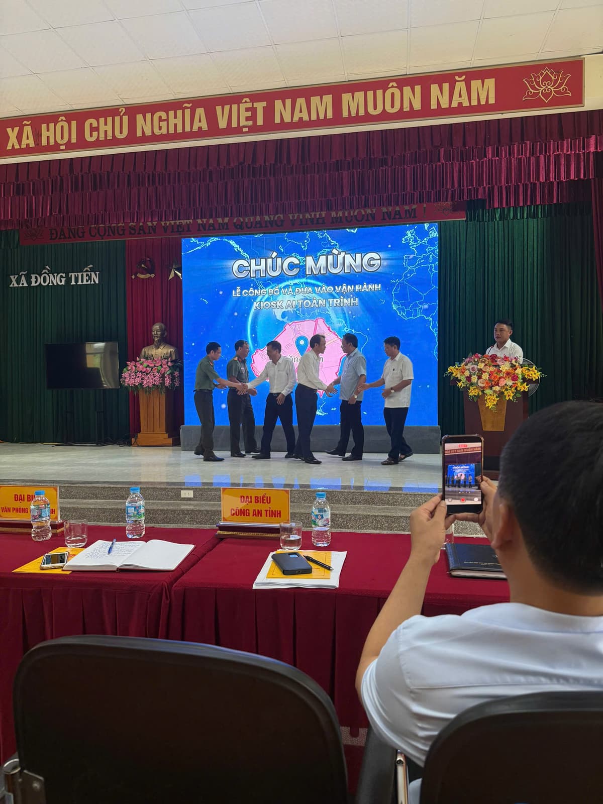 Xã đầu tiên ở Thanh Hóa đưa Kiosk AI toàn trình phục vụ hành chính công