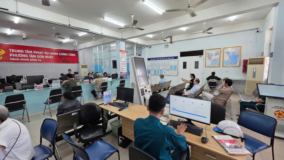 Phường Tân Sơn Nhất đón Kiosk toàn trình TC AI – nâng tầm tiếp cận dịch vụ công cho người dân